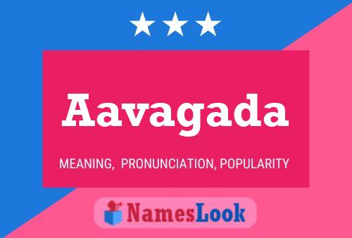 Aavagada Name Poster