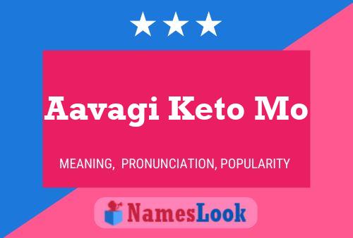 Aavagi Keto Mo Name Poster