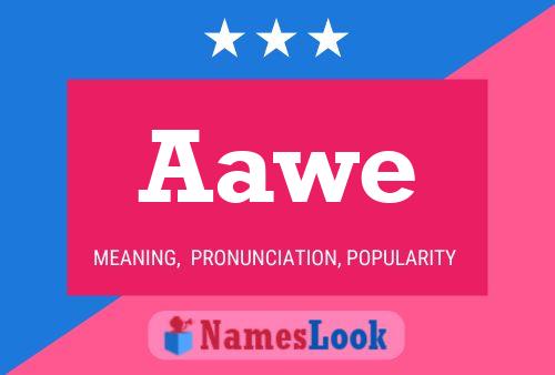 Aawe Name Poster