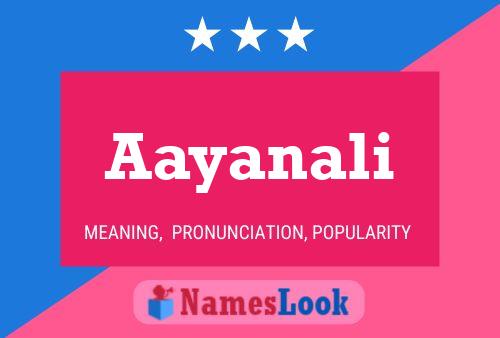 Aayanali Name Poster