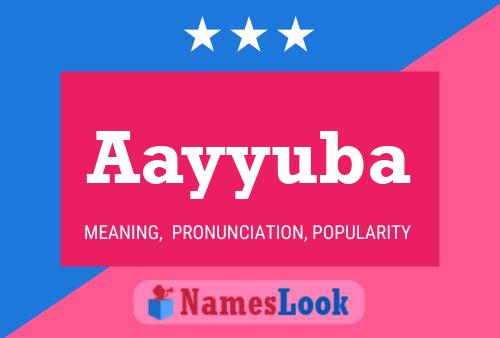 Aayyuba Name Poster