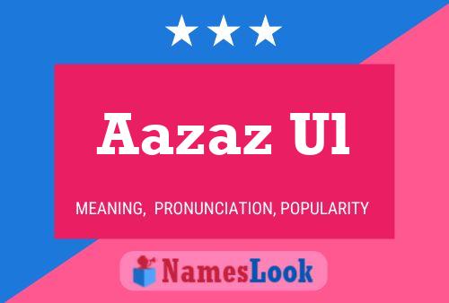 Aazaz Ul Name Poster