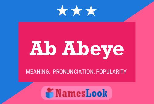 Ab Abeye Name Poster