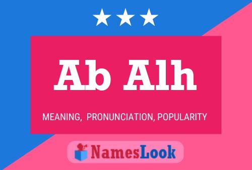 Ab Alh Name Poster