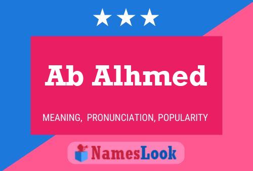 Ab Alhmed Name Poster