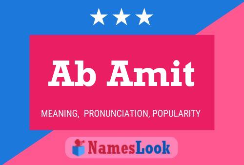 Ab Amit Name Poster