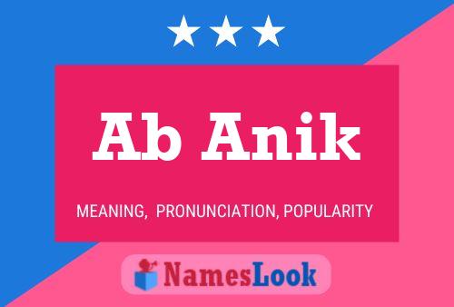 Ab Anik Name Poster