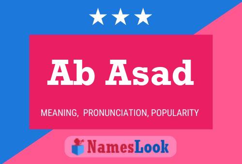 Ab Asad Name Poster