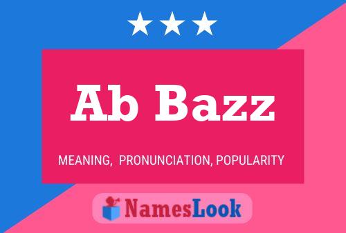 Ab Bazz Name Poster