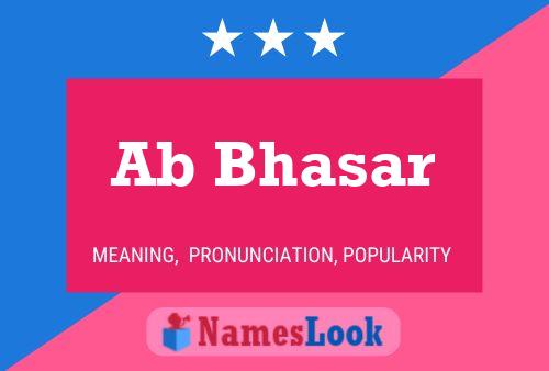 Ab Bhasar Name Poster