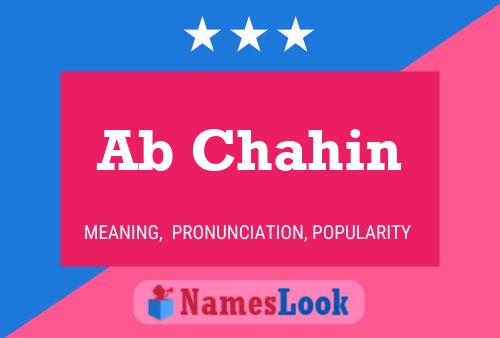 Ab Chahin Name Poster