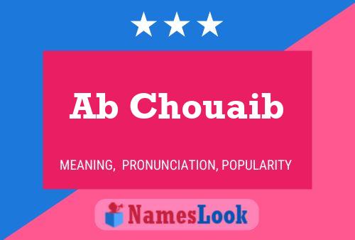 Ab Chouaib Name Poster