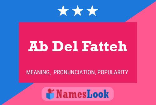 Ab Del Fatteh Name Poster