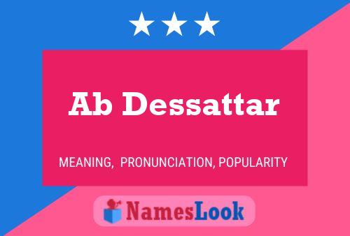 Ab Dessattar Name Poster