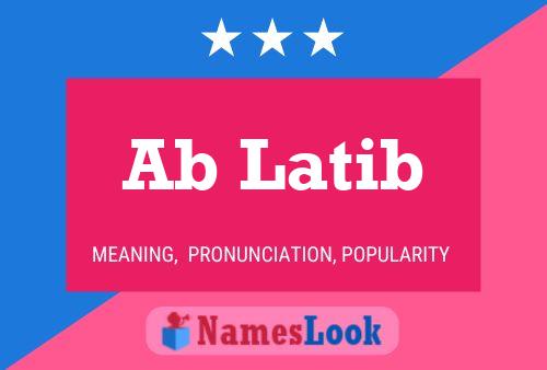 Ab Latib Name Poster