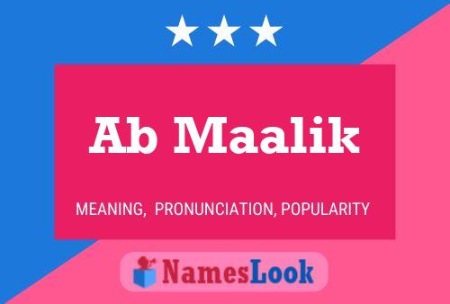 Ab Maalik Name Poster