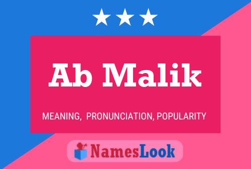 Ab Malik Name Poster