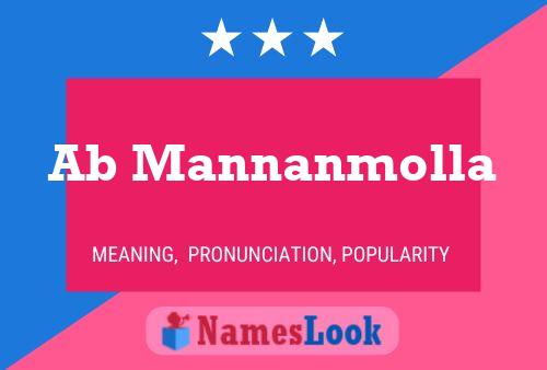 Ab Mannanmolla Name Poster