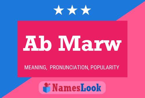 Ab Marw Name Poster