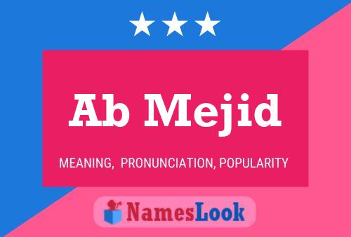 Ab Mejid Name Poster