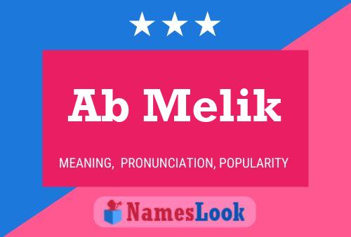 Ab Melik Name Poster