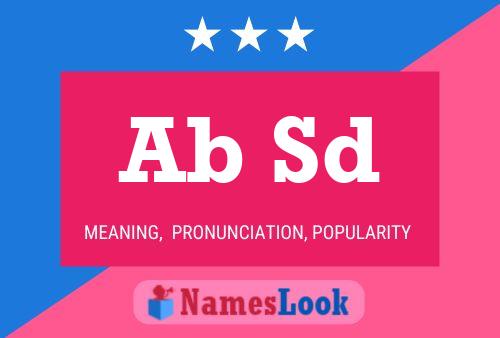 Ab Sd Name Poster