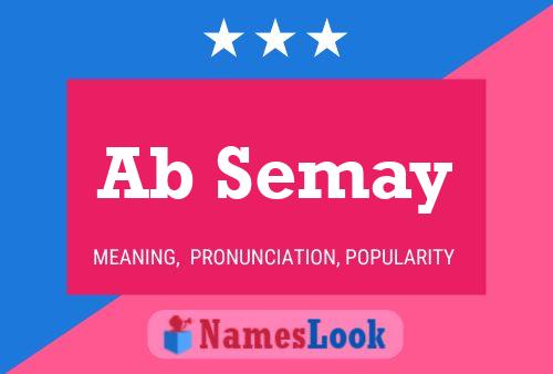 Ab Semay Name Poster