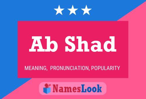 Ab Shad Name Poster