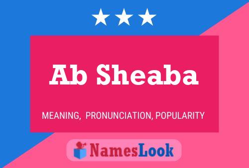 Ab Sheaba Name Poster