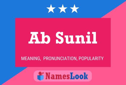 Ab Sunil Name Poster