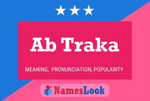 Ab Traka Name Poster