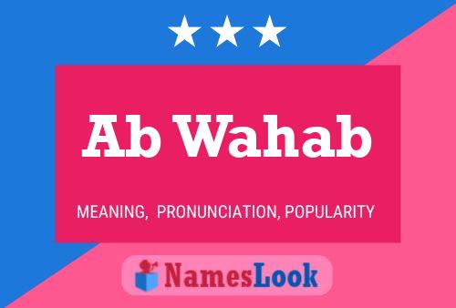 Ab Wahab Name Poster