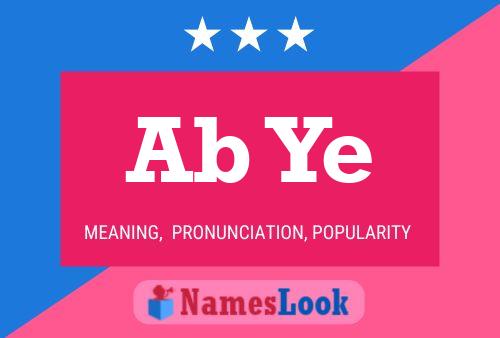 Ab Ye Name Poster