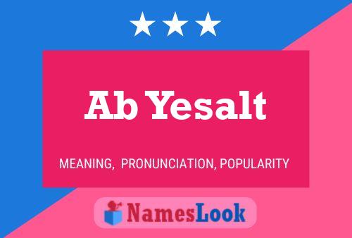 Ab Yesalt Name Poster