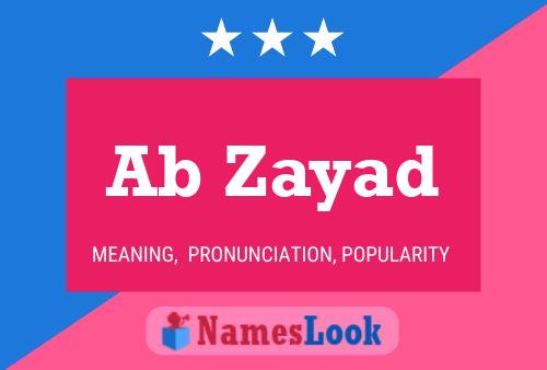 Ab Zayad Name Poster