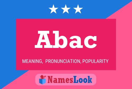 Abac Name Poster