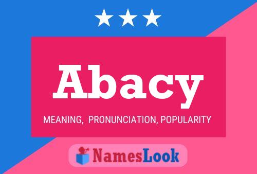 Abacy Name Poster