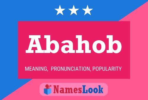 Abahob Name Poster