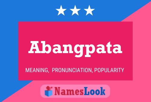 Abangpata Name Poster