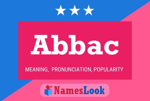 Abbac Name Poster