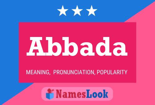 Abbada Name Poster