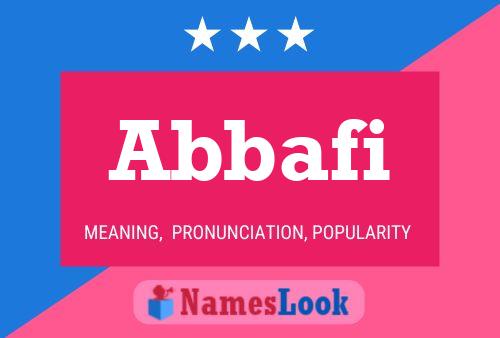 Abbafi Name Poster