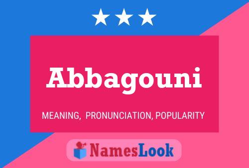 Abbagouni Name Poster