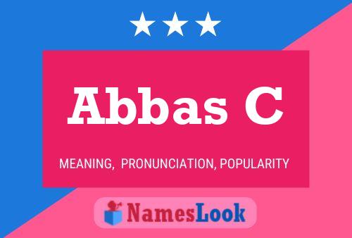 Abbas C Name Poster