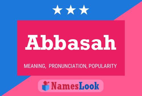 Abbasah Name Poster