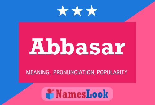 Abbasar Name Poster