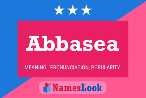 Abbasea Name Poster