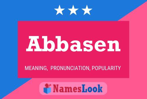 Abbasen Name Poster