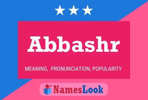 Abbashr Name Poster