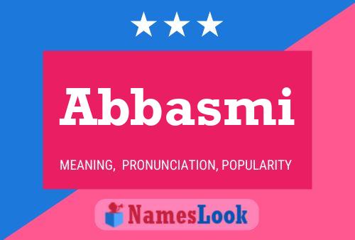 Abbasmi Name Poster